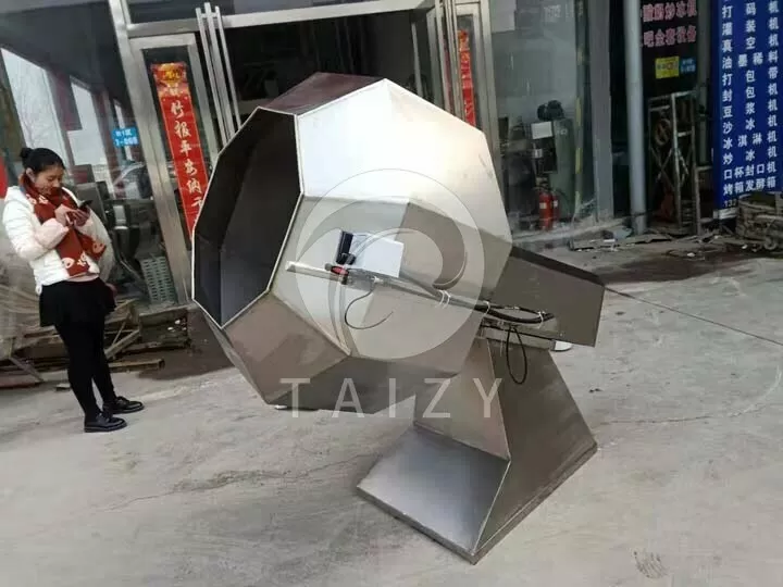 Máquina De Condimento Octogonal 4 Seasoning machine