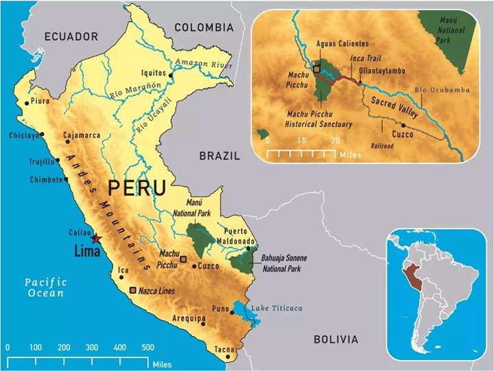 Ubicación de Perú