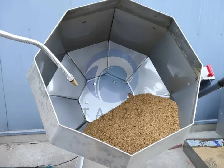 Octagonal Seasoning Machine | Snacks Flouring Mixer 2 Seasoning machine for flavoring snacks and fish feed