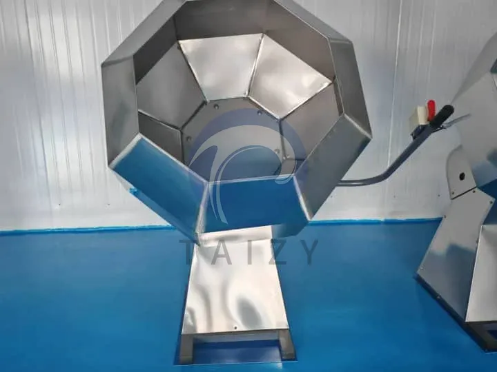 Octagonal Seasoning Machine | Snacks Flouring Mixer 1 Small seasoning machine for sale