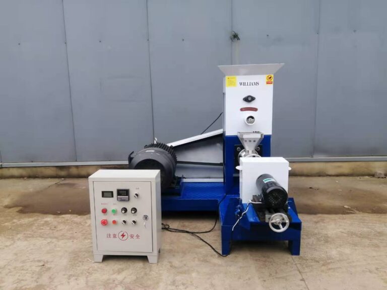 Animal fish feed pellet making machine