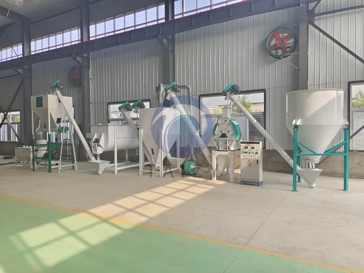 feed pellet production line
