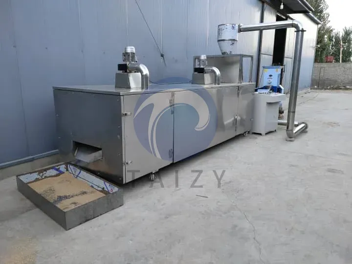 fish feed dryer in fish feed pellet production line