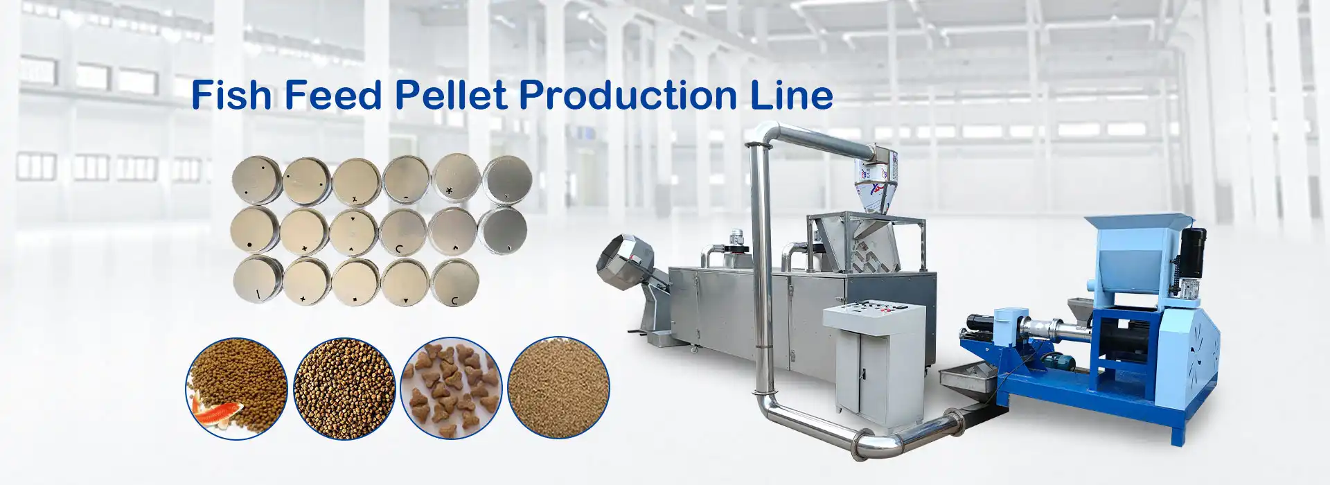 Homepage 46 Complete fish feed extruder line