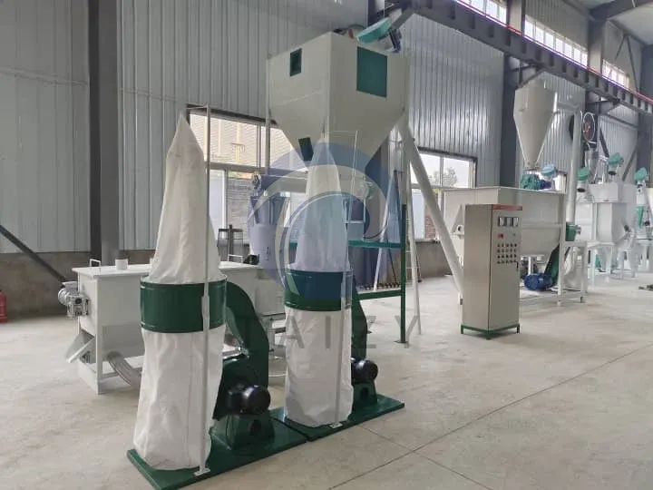 broiler feed production line