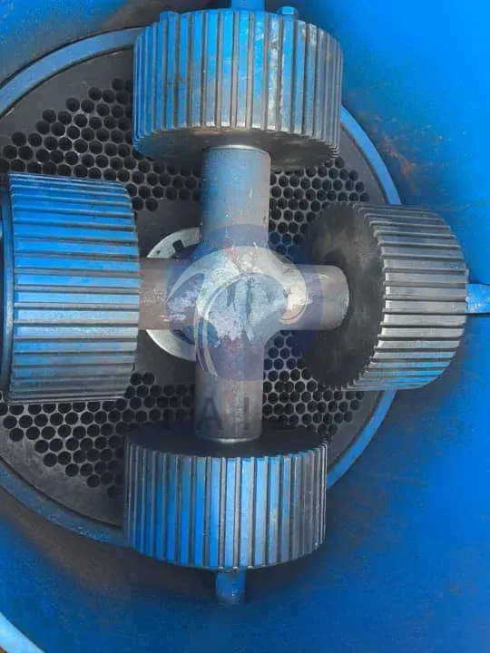 Internal structure of the flat die pellet mill