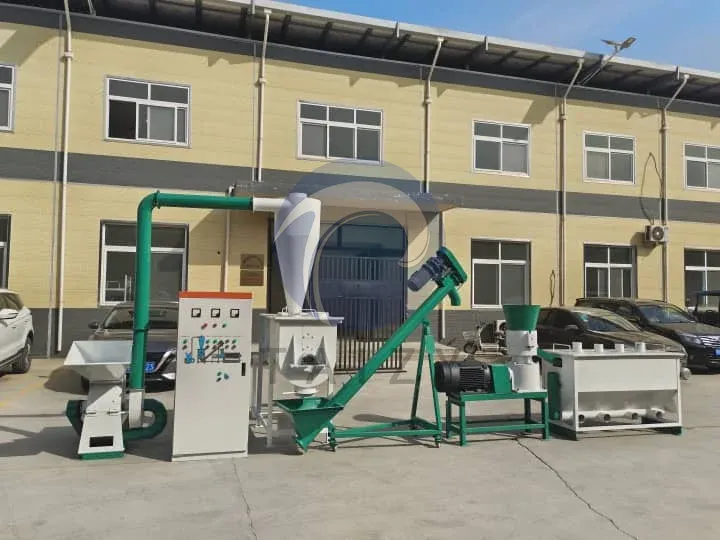 bunny food pellet production line