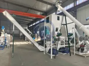 cattle feed pellet machine system