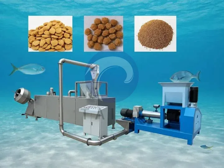 complete fish food production line