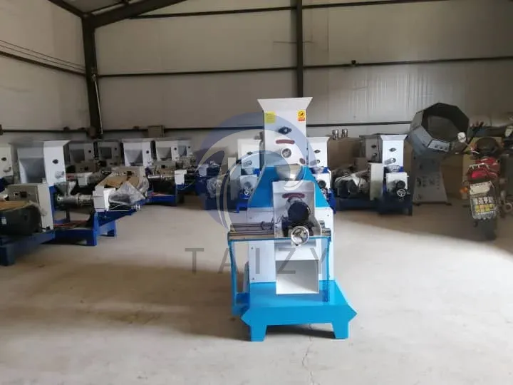 floating fish feed pellet machine