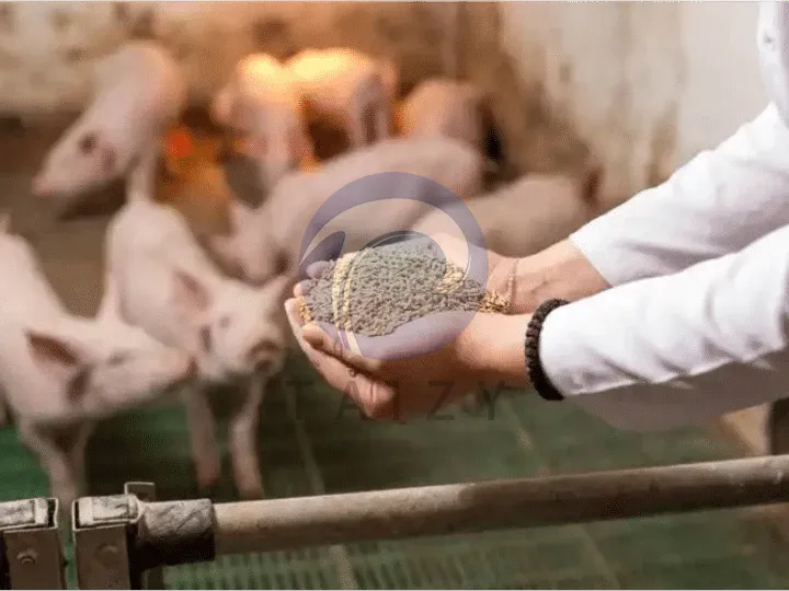 livestock feed pellets