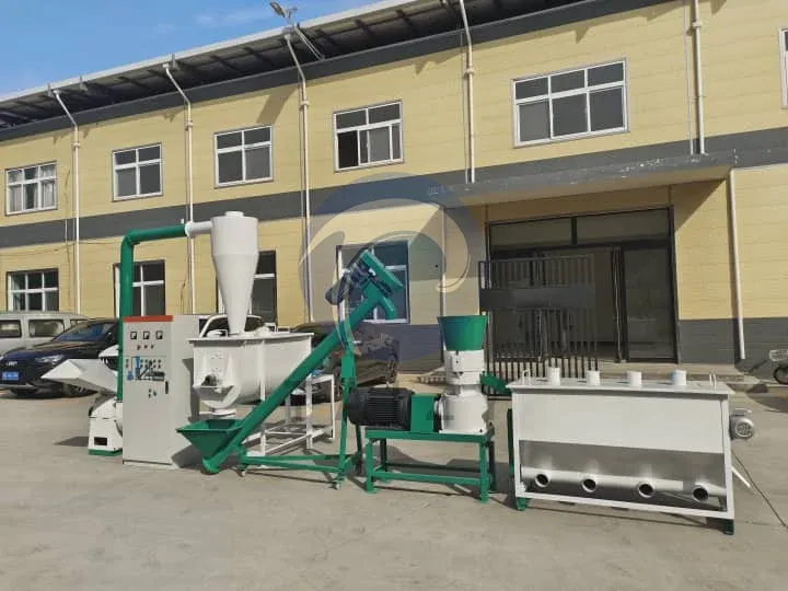 rabbit feed pellets making line
