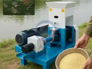 right floating fish feed pellet machine