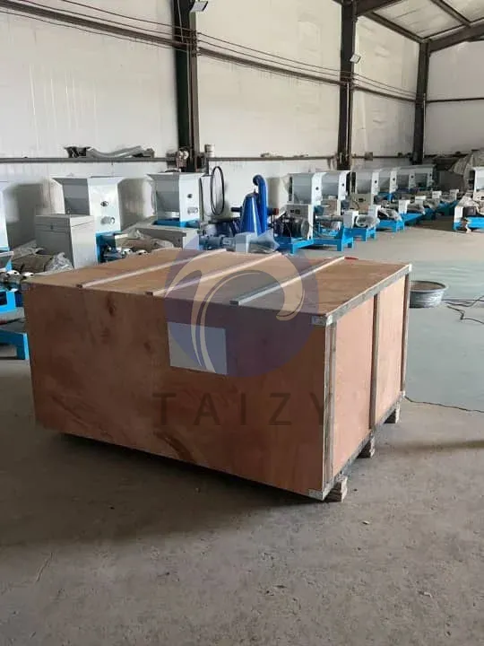 packaging of fish feed pellet machine
