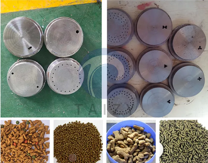Feed shapes of various shapes