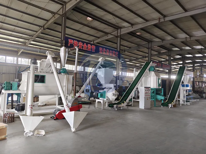 feed pellet mill machine production line