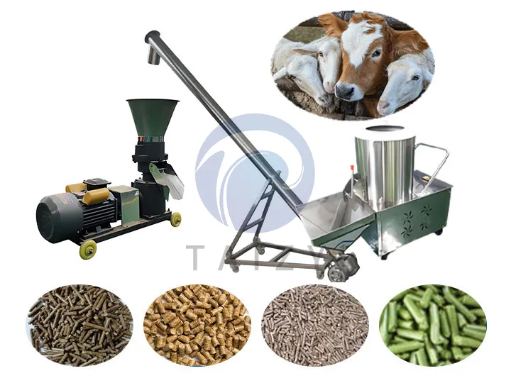 A pellet feed machine line is a complete system used to produce animal feed pellets from raw materials such as corn, soybean meal, and bran. It integrates crushing, mixing, pelletizing, cooling, and packaging processes to ensure efficient and continuous feed production.