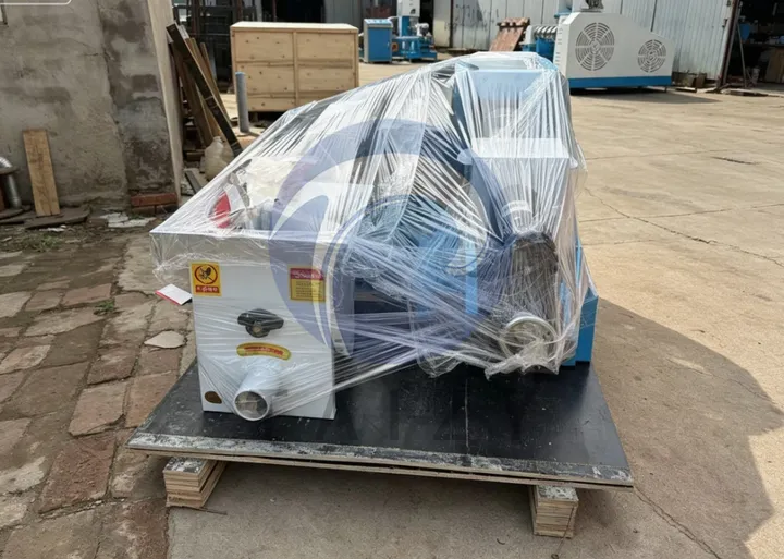 packaging of the fish feed machine